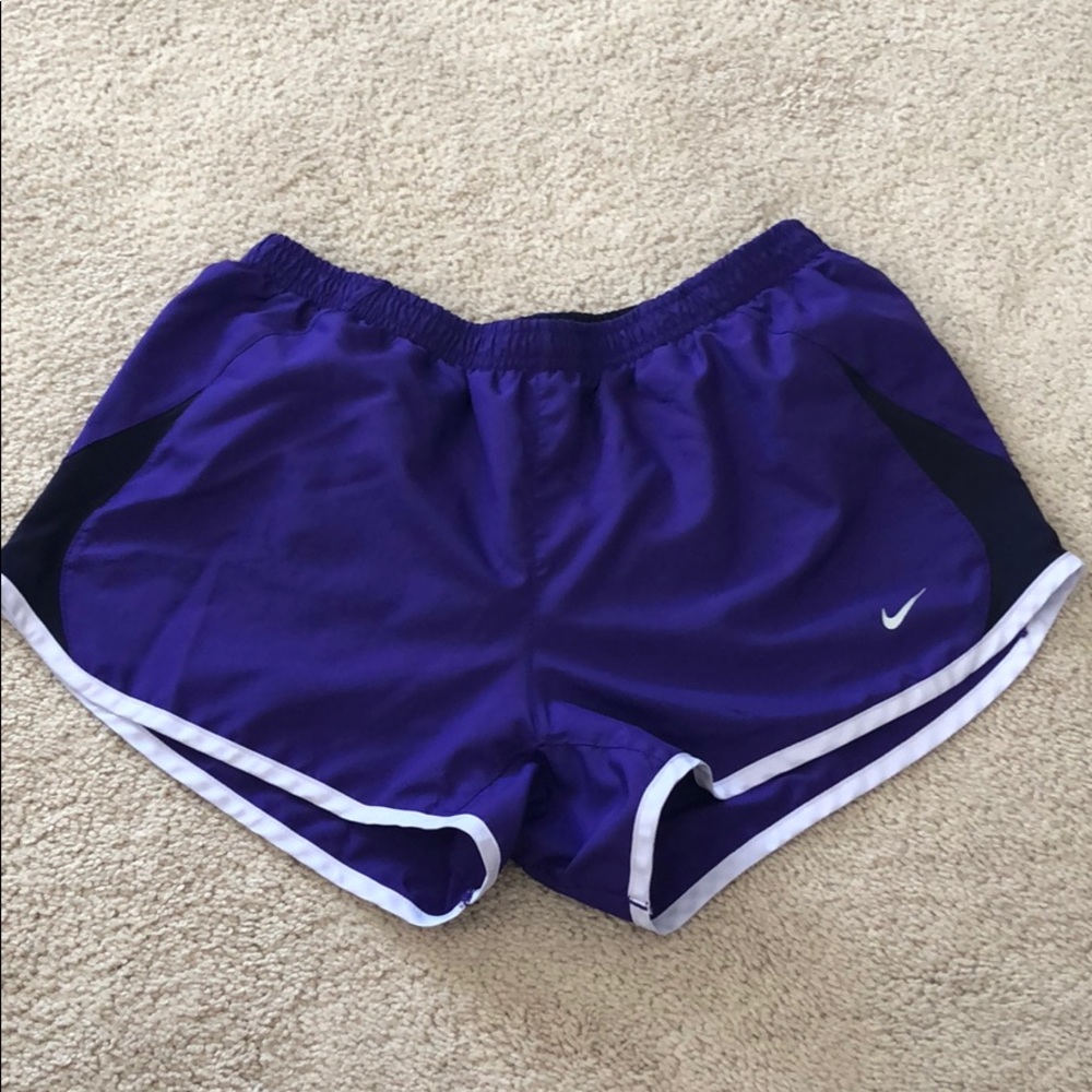 Nike purple running shorts size M